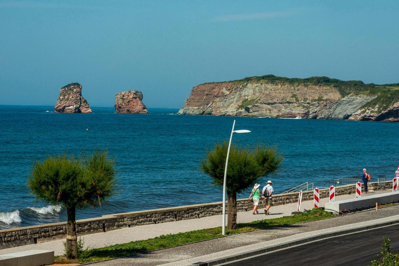 Premiere Ligne De Plage, Face A La Mer Hendaye Exterior photo